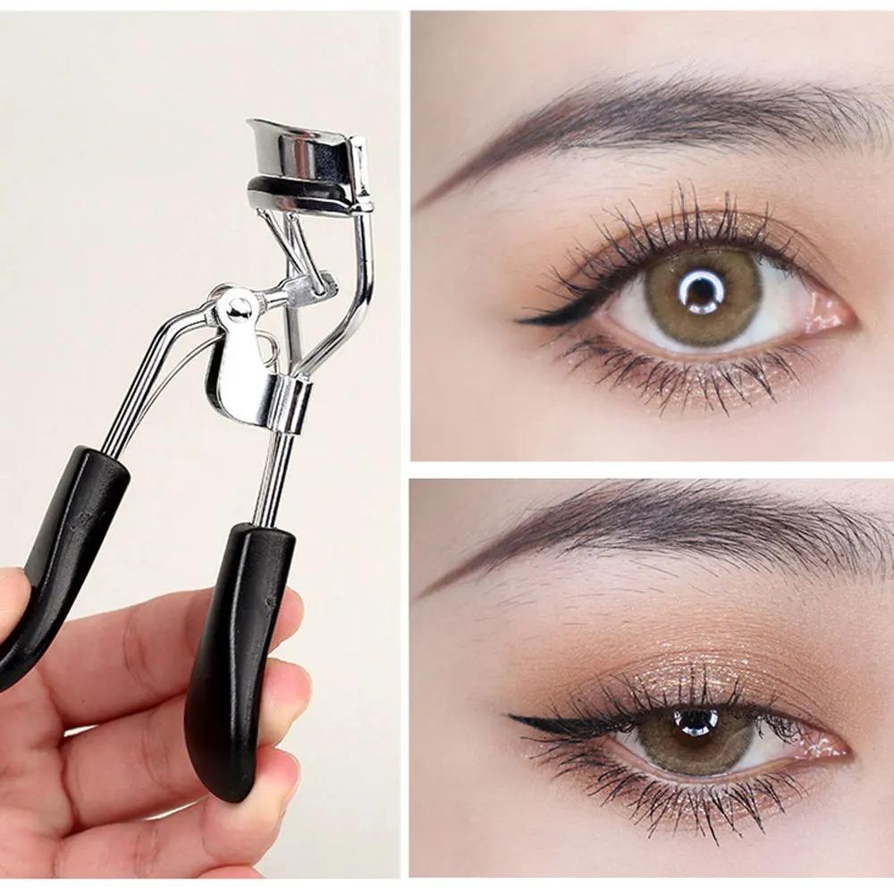 1PC ondulator de gene Machiaj profesional pentru ochi Instrumente de frumusețe Lash Nature Curl Style Drăguț pentru lățimea genelor Mâner Curl Lashed Bigudiuri