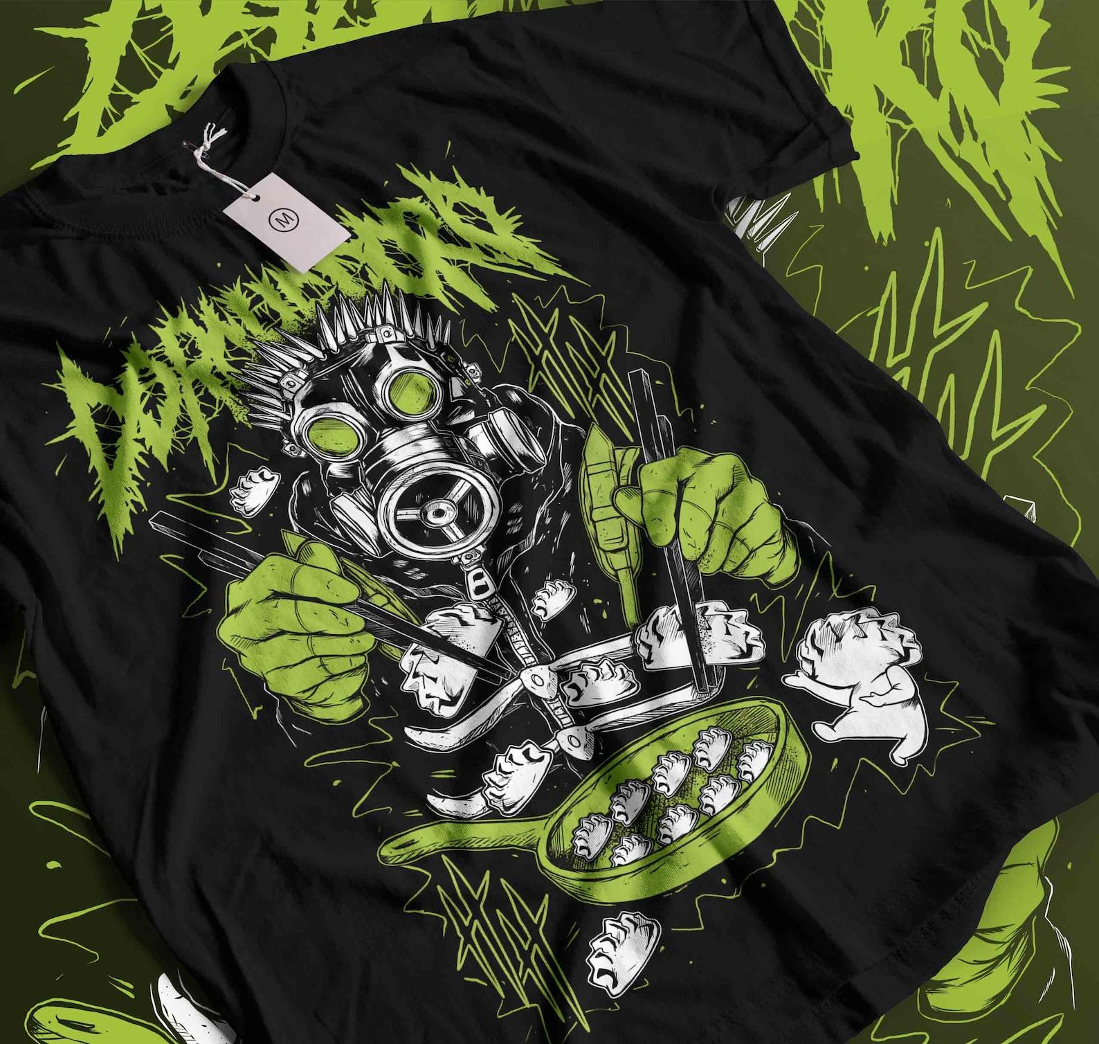 Unisex Dorohedoro Anime T-Shirt, Kaiman Manga Shirt XL