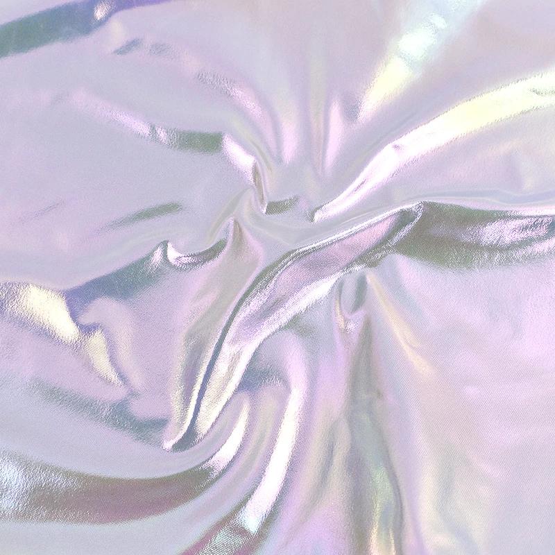 45/90*145cm DIY Nähzubehör Glitzer Spandex Stretchstoffe Farbiges Elastisches Nähgewebe Kleider Cosplay Dekorationsstoff