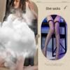 Midnight Whisper: Women's Sexy Lace Lingerie Bodysuit Set with Alluring Hollowed Design