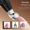 Angled Anti-Splash Ingrown Toenail Trimmers for Thick Nails