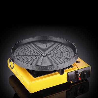 Korean Frying Pan Kitchen Tool Non-Stick Practical Grill Tray Aluminum Baking for Garden