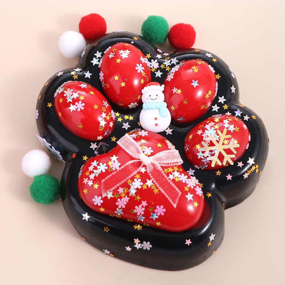 Super Large Cartoon Fidget Toy Kneading Cat Paw Pinch Toy  Christmas Gift