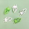 6Pcs Plastic Pet Bird Food Clip Portable Practical Parrot Fruit Vegetable Clip Mini Birds Food Holder Pet Parrot Feeding