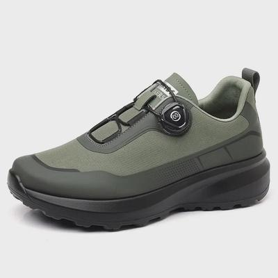 Zapatos de Senderismo para Hombre para Todas las Estaciones con Botón Giratorio Antideslizante - Ligeros, Cómodos y Resistentes al Desgaste para Aventuras al Aire Libre