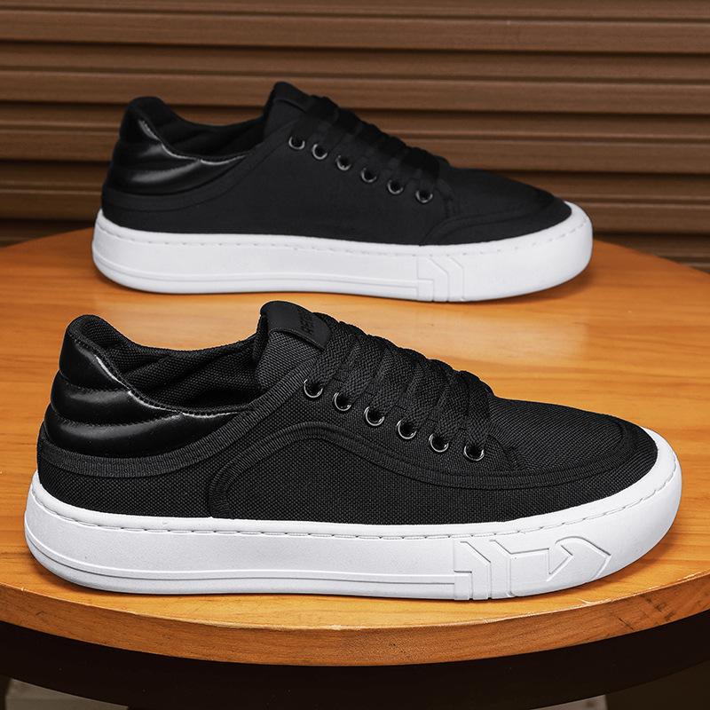 

Мужские кроссовки для сноуборда из парусины, дышащие, спортивная, увеличивающая высоту платформа, повседневная обувь, модная, со шнуровкой, мужская обувь 44