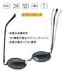 [Joopin] Men's Polarized Round Sunglasses with UV400 Protection, Lightweight, Suitable for Fishing, Driving, and Hiking (BlackBlack)