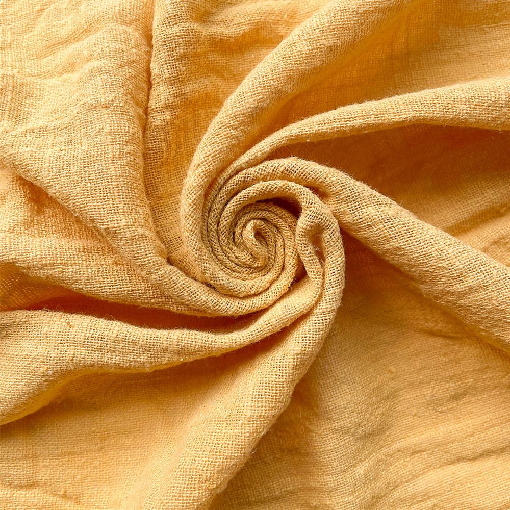 60x45CM Summer Crepe Slub Fashion Thin Linen Cotton Fabric Eco-friendly Soft Breathable DIY Handmade Sewing Craft Making Clothes