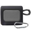 JBL GO3 Bluetooth Portable Speaker Protective Silicone Case (Case Only) - Aenllosi (Black)