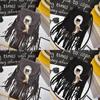 Bohemian Style Pu Small Shoulder Bag With Feather Tassel For Casual Travel Women