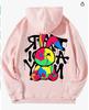 Casual Sports Sweater Fleece Hooded Sports Sweater Women's Large Size Autumn and Winter Models