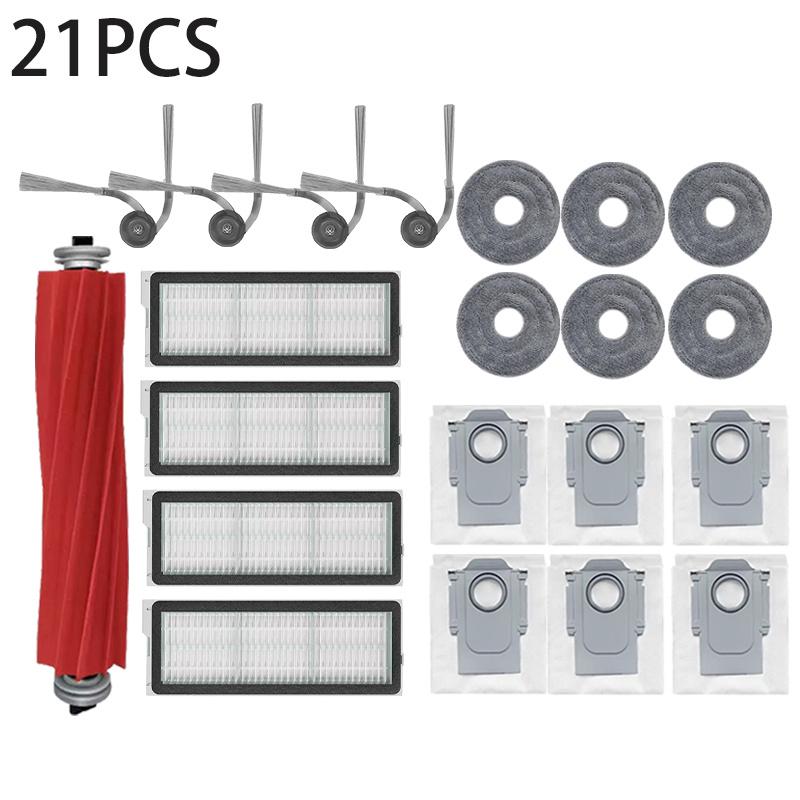 Für Roborock Qrevo L / QR 598QR 798 / QV 35A / Roboterstaubsauger Zubehör Haupt-Seitenbürste Hepa-Filter Mopptuch Staubbeutel