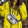 Outdoor Hiking Fanny Pack, Lightweight Chest Bag, Men's and Women's Mountaineering Equipment, Cycling Bag, Tide Brand Commuter Messenger Shoulder Bag
