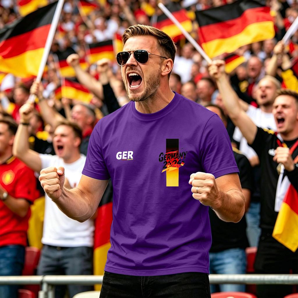 Unisex German Soccer Fan Top for Day Support