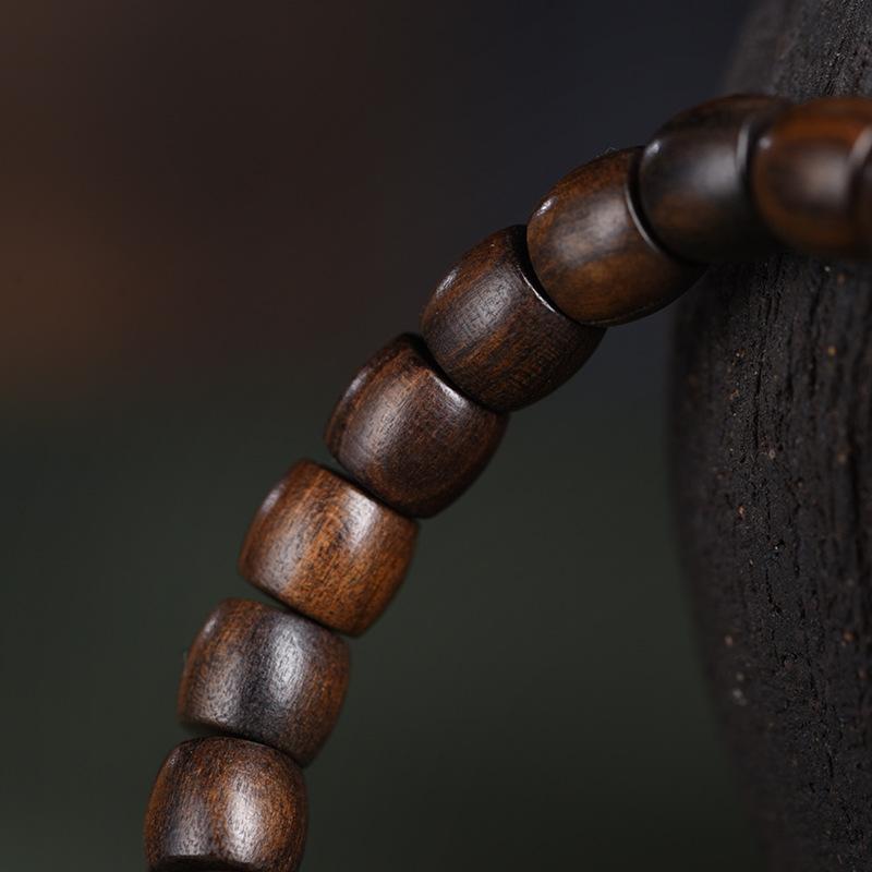 String Beads Unisex Wooden Bracelet