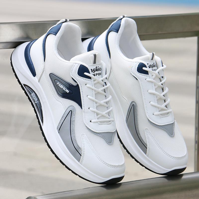 Summer All-match Men's Running Sneakers Breathable Non-slip Damping Casual Sports Shoes Outdoor Soft Vulcanized Shoes Zapatillas