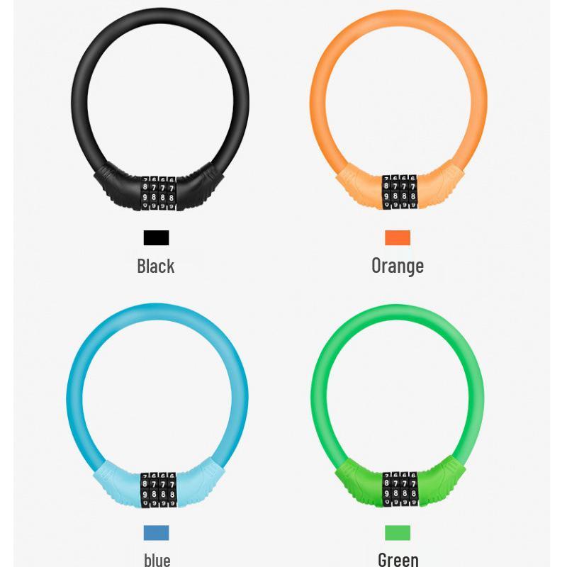 Přenosný protizlodějský kombinovaný zámek na elektrickou motorku a kolo