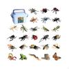 26 Pieces Solid Model Set Educational Realistic Figurine Multicolor Painted Toy for Infants,