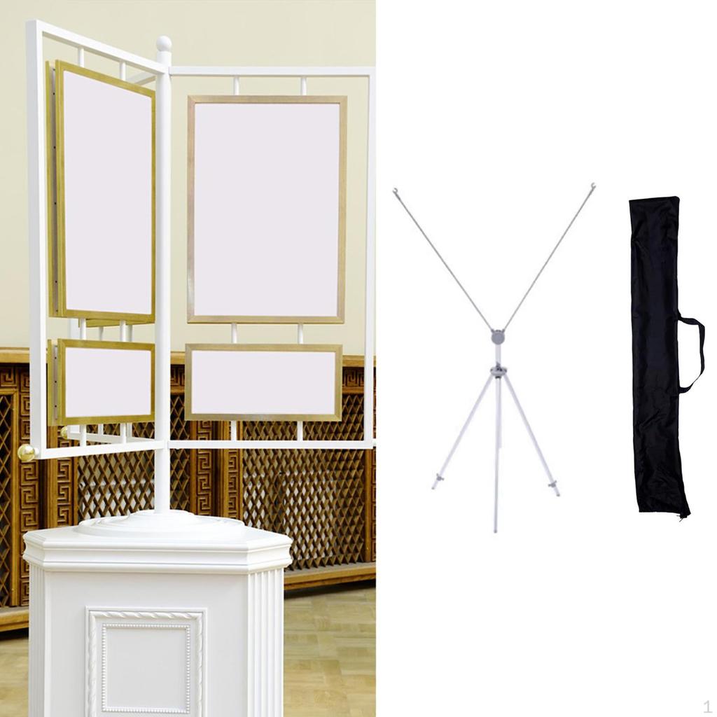 Posterhalter Verstellbar Bodenstehend Stabil Zubehör x Bannerständer für Einkaufszentren