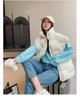 Damen Herbst und Winter Weste Damen Stehkragen geflochtene Weste Oberbekleidung Mode lose Weste Jacke ärmellos 5 Farben