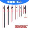 Steel Tent Stakes Heavy Type Rustproofed Ground Pegs for Camping Beach Backpacking Secure Windproofed