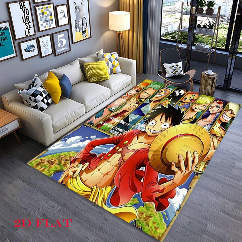 Cute Anime Pink Top Hat Print Carpet Printing Suitable For All Seasons Protective Pad Room Doormat