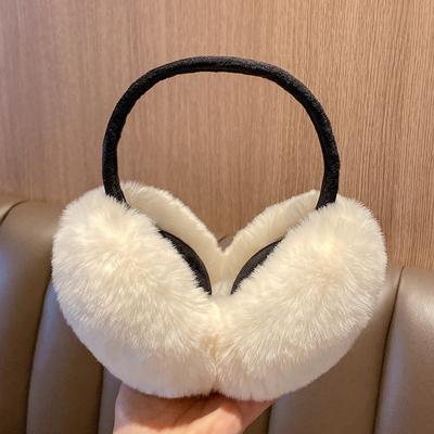 Protetores de ouvido de inverno, bolsas de ouvido, bolsas de ouvido penduradas, abafadores de ouvido, abafadores de ouvido, calor de pelúcia para mulheres, versão coreana para meninas estudantes, outono e inverno