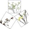 Artificial Apples Branch Realistic Tall Apples Bouquet Tree Branch with Long Stem Green Leaves Fruit Plant for Home