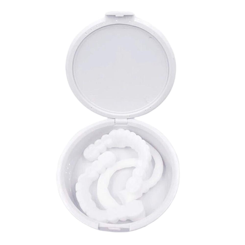 2 Pairs Comfort Upper and Lower Jaw Denture Denture Care Upper False Tooth Cover Snap Regain Confident Smile Perfect False Teeth