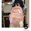 Koreanische Version der neuen süßen Schultasche Mädchen niedliche Sterne Mittelschüler gehen aus kleiner Rucksack große Kapazität Highschool-Rucksack