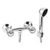 Modena Two-Handle Shower Faucet with Hose and Handset