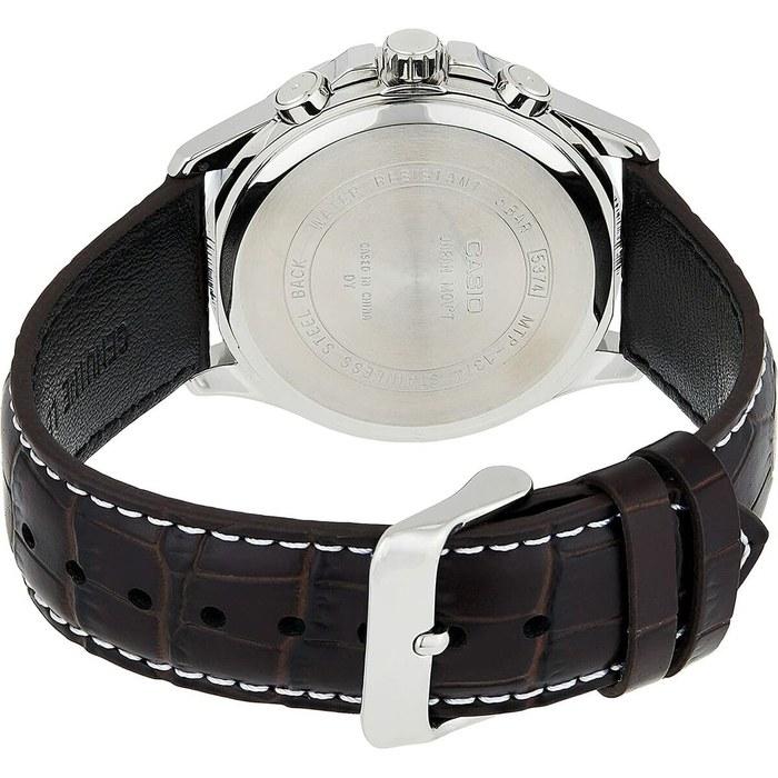 CASIO MTP-1374L-7A Men's Watch – Black/Silver