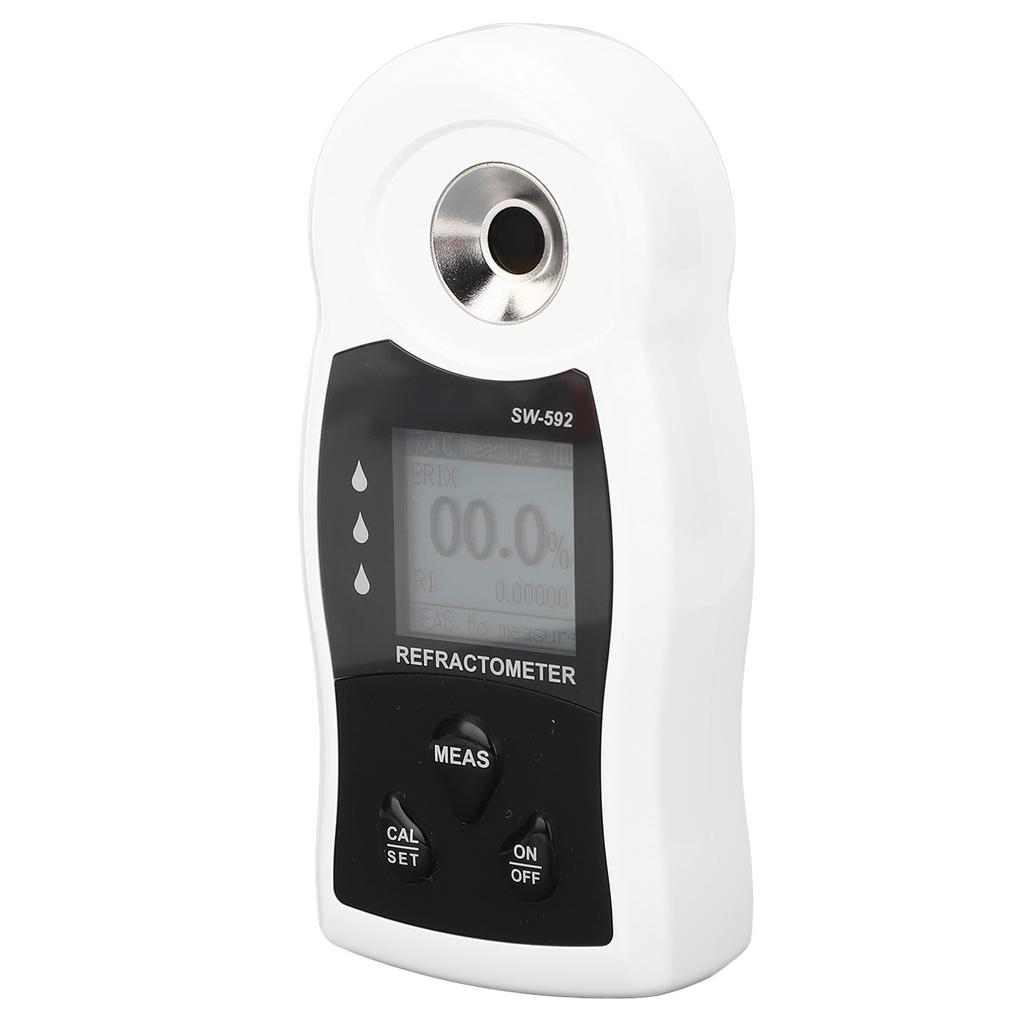 Digital Sugar Refractometer 0‑32percent  Sugar Content Measurement Tool Auto Temperature Compensation Fruit Sweetness