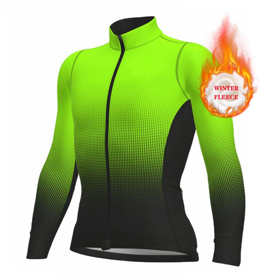 2026 Winter Warm Cycling Clothing Set Long Sleeve Thermal Fleece Cycling Jersey Set Bib Pants Ropa Ciclismo Bicycle Clothing MTB Bike Jersey Uniform