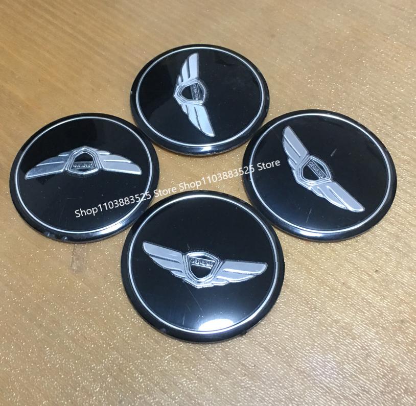 4pcs 56/60/65/70mm Wheel Center HubCap stickers For Hyundai Tucson Genesis Elantra Verna sonata Palisade Bayon Inster i30 i20