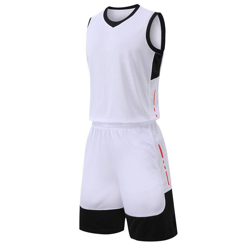 Unisex Summer Basketball Uniform Set: Children's & Adult Two-Piece Sportswear