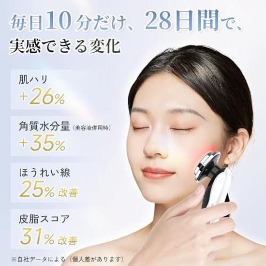 Facial device EMS RF ultrasound pores eye area thermal vibration ion introduction extraction small face microcurrent multifunctional beauty home light
