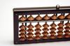One-touch abacus, 23 digits, wooden, birch beads, ON100 (Tomoe Abacus)