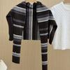 Cloak T-Shaped Striped Shawl Retro Large Wraps Retro Large Scarves  Women