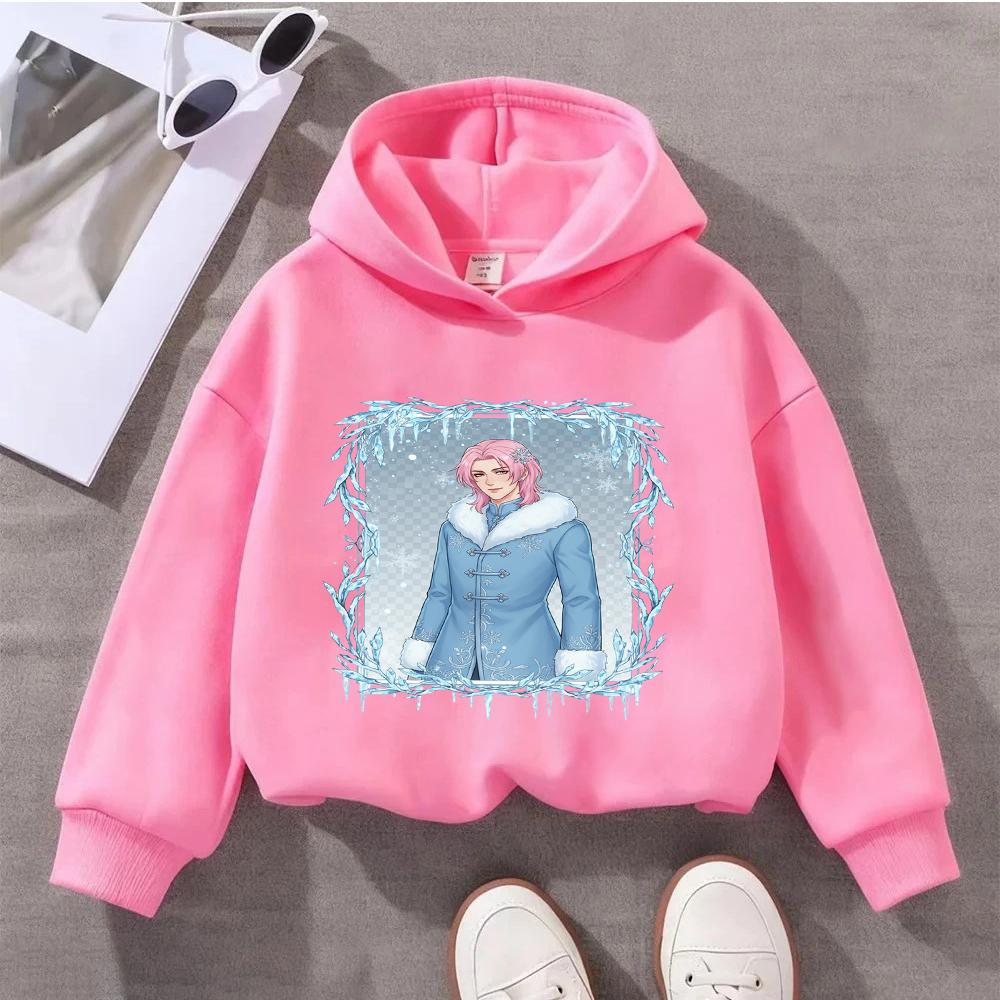 

Рождественское детское худи «Зимняя сказка» с очаровательным морозным дизайном для праздничного сезона 100