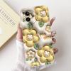 Soft Slim Silicone Fundas For Xiaomi Poco F7 Pro F7 Ultra Case For Redmi K80 K80Pro Back Cover Cartoon Panda Rabbit Flowers Capa