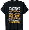 Mechanical Engineer Sarcastic Graphic Funny Engineering Gift Unisex T-Shirt