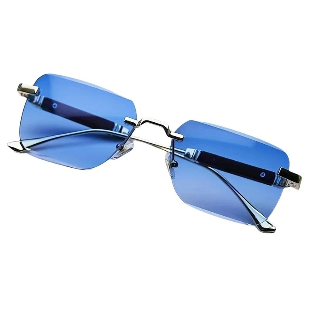 1pcs Men and Women Black Box Fashion Trend Borderless Y2K Summer Beach Driving Glasses Women Glasses Men Glasses