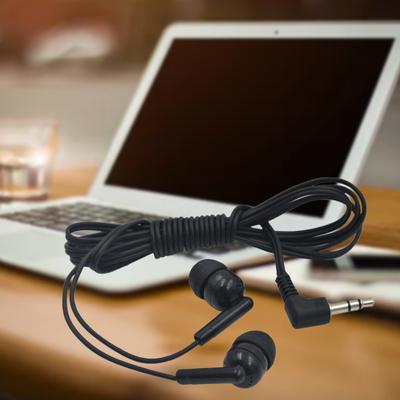 102 Wired Earphone PVC 3.5mm Moving Clear Ergonomic Coil In-ear Earbud Headphone