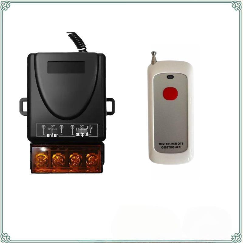 Drahtloser 72V 30A Fernbedienungsschalter für Elektrofahrzeuge und LED-Beleuchtung
