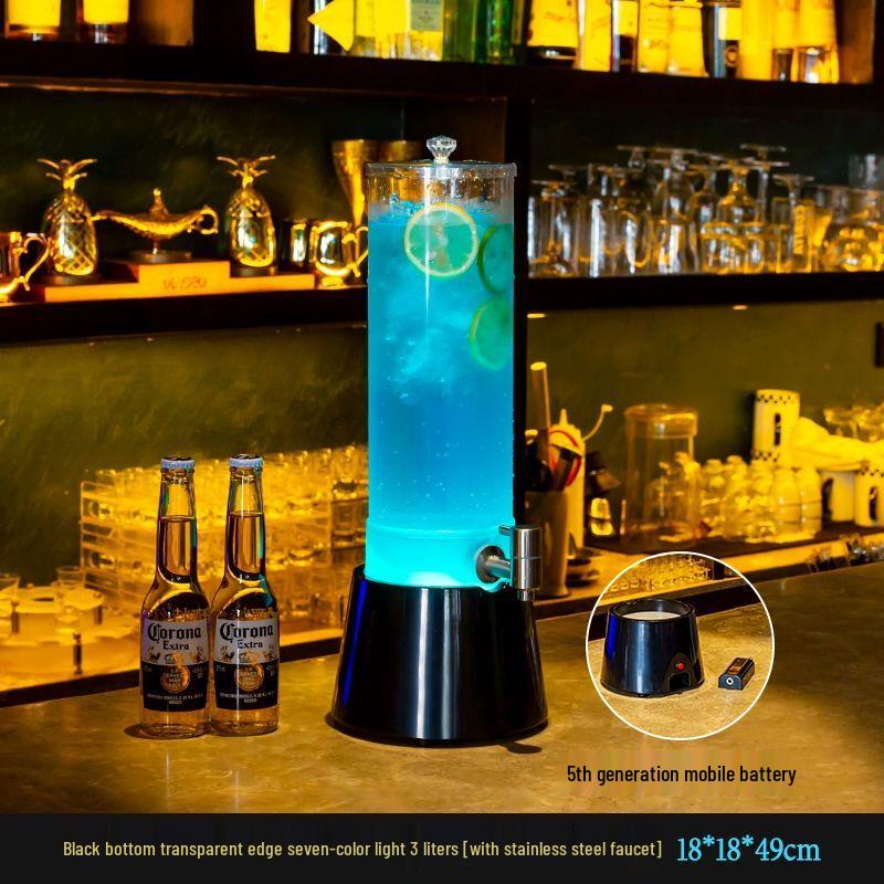Weina Commercial Glowing Beverage Dispenser