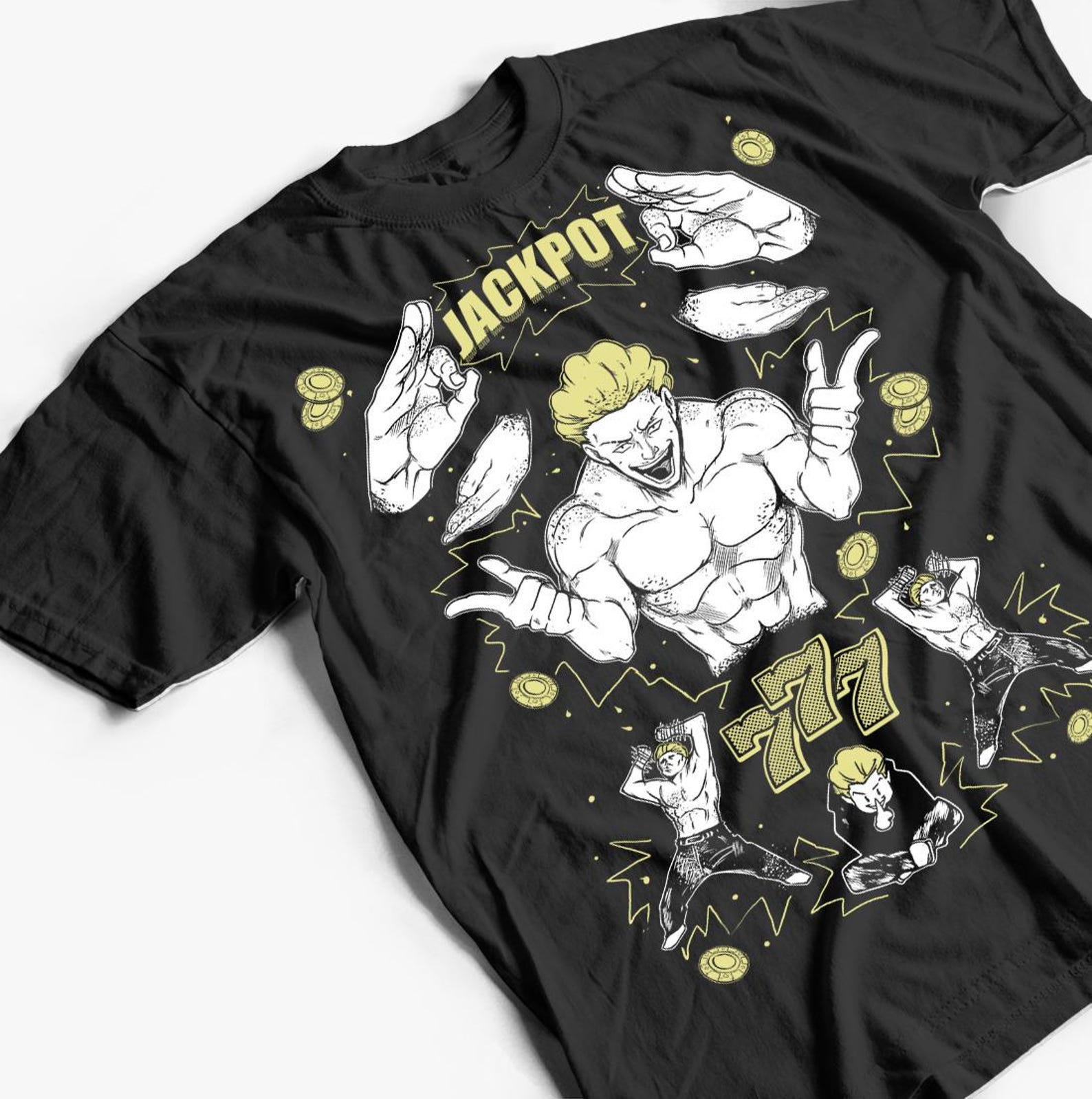Anime Manga Tee | Japanese Manga Character Design Anime Kawaii Waifu Vintage Shirt, Otaku Shirts, Gift For Anime Fan M