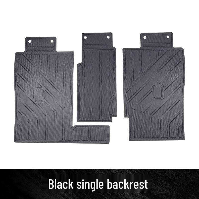 Compatible with 25 NIO ES6 models: TPE trunk mat, tailgate mat, door sill mat, and trunk cover.