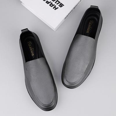Genuine Leather Men's Loafers Comfortable Slip-on Flats Driving Casual Shoes Soft Bottom Walking Shoes Moccasins Driving Shoes