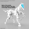 BANDAI SPIRITS 30MM Exar Vehicle (Horse Mecha Ver.) White 1/144 Scale Color-coded Plastic Model